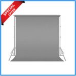 Simpex 8x12 feet Professional Studio Background's Backdrop Only (Fabric) –  Grey