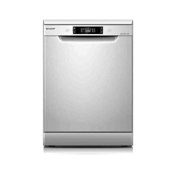 Sharp Dishwasher QW-MA814-SS3 14 Place Settings 8 Programs Silver